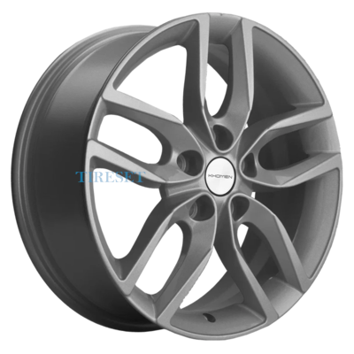 Диски Khomen Wheels 6,5x17/5x114,3 ET49 D67,1 KHW1708 (Hyundai Creta) F-Silver на tireset.ru