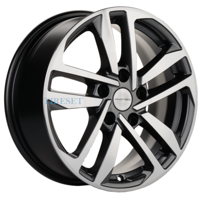 Khomen Wheels 6,5x16/5x112 ET46 D57,1 KHW1612 (Octavia A7) Gray-FP