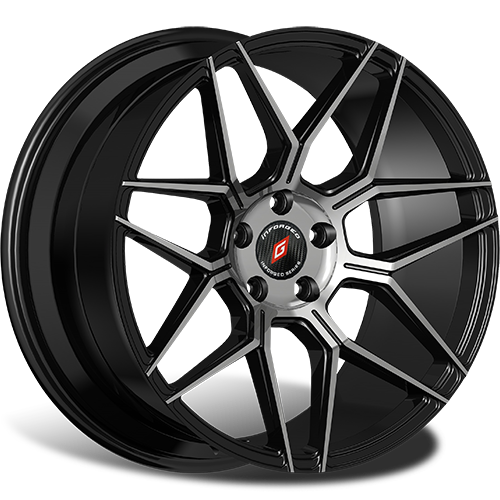 Диск INFORGED IFG38 8х18 5/108 ET45 D63,3 Black Machined