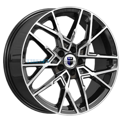 KиK 7x18/5x114,3 ET37 D66,6 Вудроф (КС1044) Алмаз черный