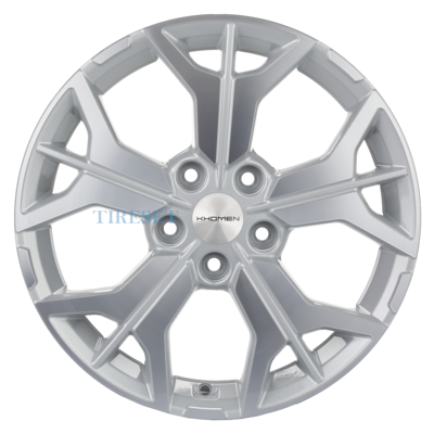 Khomen Wheels 7x17/5x112 ET40 D57,1 KHW1715 (Tiguan) F-Silver-FP