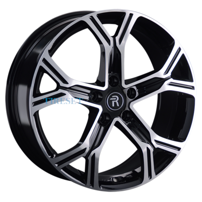 Replay 8x19/5x114,3 ET45 D60,1 LX139 BKF (конус, C570)