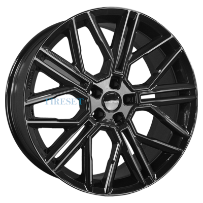 Khomen Wheels 9,5x21/5x112 ET31 D66,6 KHW2101 (Q7/Touareg) Black