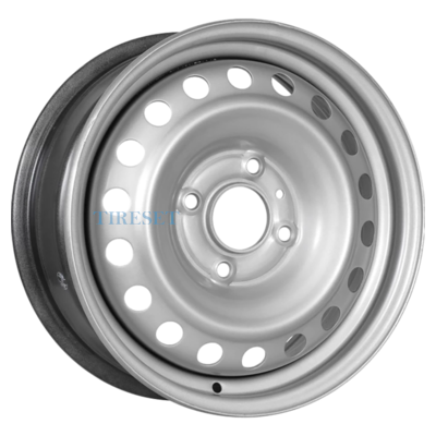 Диски ТЗСК 6x15/4x114,3 ET45 D66,1 Nissan Almera серебро на tireset.ru