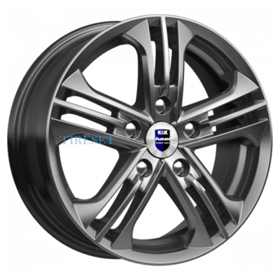 KиK 6x15/5x112 ET47 D57,1 Trinity-оригинал (КС615) Дарк платинум