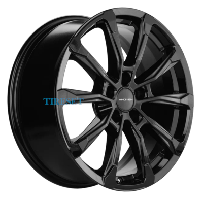 Диски Khomen Wheels 7,5x18/5x108 ET40 D54,1 KHW1808 (Jac/Москвич 3) Black на tireset.ru