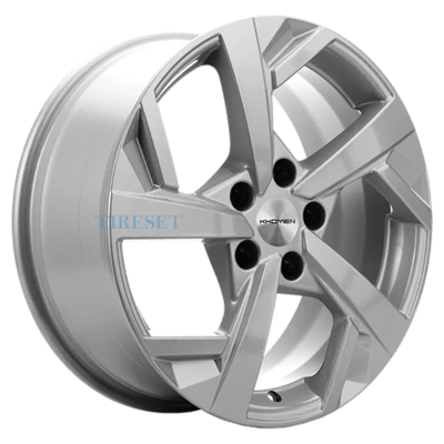 Диски Khomen Wheels 7x17/5x114,3 ET43,5 D67,1 KHW1712 (Hyundai Tucson IV/Kia Sportage V) F-Silver на tireset.ru