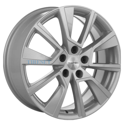 Диски Khomen Wheels 7x18/5x114,3 ET37 D66,5 KHW1802 (Dargo/Jolion) F-Silver на tireset.ru