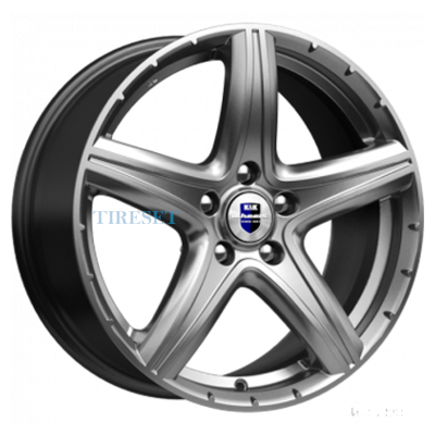 KиK 7,5x17/5x114,3 ET38 D66,1 Барракуда (КС567) Дарк платинум