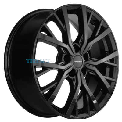 Диски Khomen Wheels 7x18/5x112 ET43 D57,1 KHW1806 (Kodiaq) Black на tireset.ru