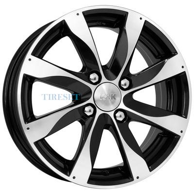 KиK 6x15/4x114,3 ET40 D67,1 Джемини (КС617) Алмаз черный
