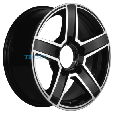 Диски Khomen Wheels 6,5x16/5x139,7 ET35 D98,5 KHW1614 (Niva 4x4 Bronto) Black-FP на tireset.ru