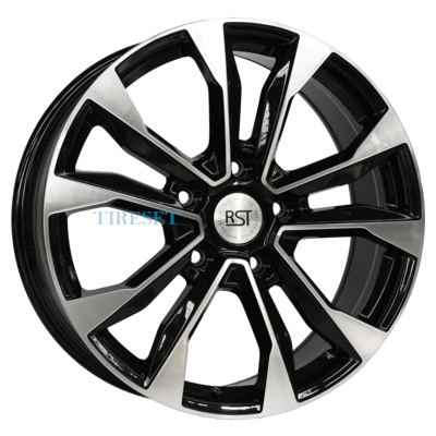 RST 8,5x21/5x150 ET54 D110,1 R2107FF (Toyota Land Cruiser 200 Series Facelift [2015 .. 2023]) Black-FP FlowForming