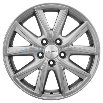 Khomen Wheels 7x17/5x114,3 ET39 D60,1 KHW1706 (RAV4) G-Silver