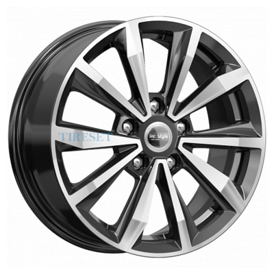 KиK 6,5x16/5x114,3 ET44 D67,1 КС974 Алмаз черный