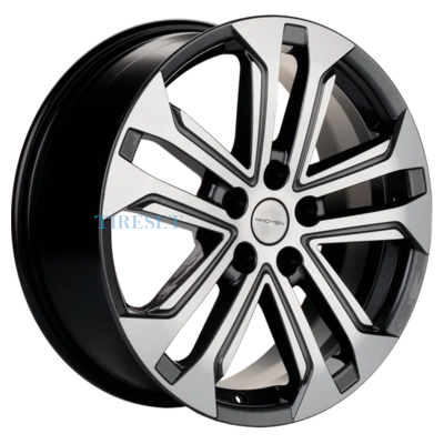 Khomen Wheels 7x18/5x114,3 ET45 D60,1 KHW1803 (Changan/Geely/Lexus/Suzuki/Toyota) Gray-FP
