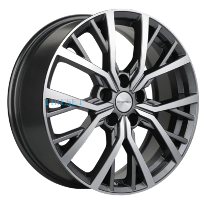 Khomen Wheels 7x18/5x114,3 ET48,5 D67,1 KHW1806 (Sportage) Gray-FP