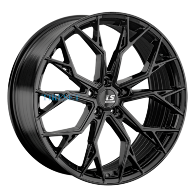 LS FlowForming 8x18/5x114,3 ET40 D67,1 RC61 BK (конус)