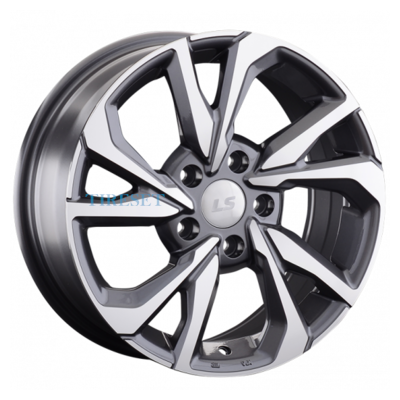 LS 7,5x17/5x114,3 ET45 D73,1 920 GMF (конус, Колпак+лого)