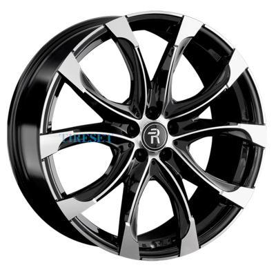 Replay 9,5x22/5x114,3 ET47 D67,1 GS2 BKF (конус, C570)