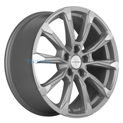 Диски Khomen Wheels 7,5x18/5x114,3 ET35 D60,1 KHW1808 (Lexus NX) F-Silver-FP на tireset.ru