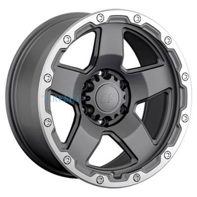 Диски LS 9,5x18/6x139,7 ET5 D106,1 1371 MGML (конус, Колпак+лого) на tireset.ru
