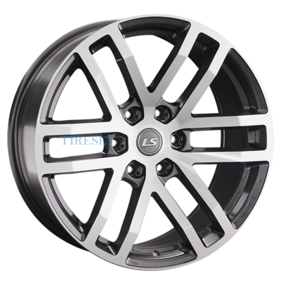 LS 8,5x17/6x139,7 ET25 D67,1 1279 GMF (конус, Колпак+лого)