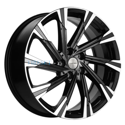 Диски Khomen Wheels 7,5x19/5x114,3 ET40 D64,1 KHW1901 (Haval 7/7x) Black-FP на tireset.ru
