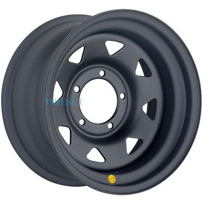 Off-Road Wheels 8x15/5x139,7 ET-19 D110 УАЗ Черный матовый (треуг. мелкий)