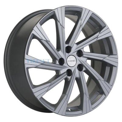 Khomen Wheels 7,5x19/5x108 ET36 D65,1 KHW1901 (Exeed VX/TXL/LX) Brilliant Silver