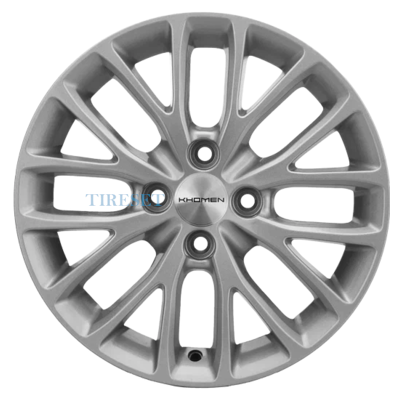 Khomen Wheels 6x15/4x100 ET37 D60,1 KHW1506 (XRay) F-Silver