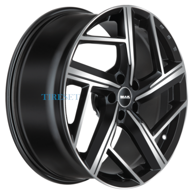 MAK 8x18/5x112 ET42 D66,45 Qvattro Black mirror