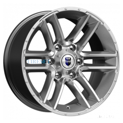 KиK 8x17/6x139,7 ET-20 D106,1 Алгама (КС762) Дарк платинум