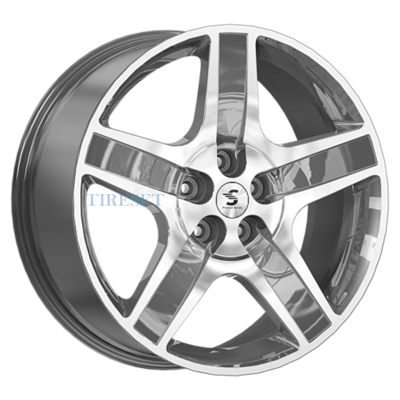 Premium Series 8,5x20/5x114,3 ET43 D67,1 КР008 (Genesis G80/GV80) Diamond Gloss Graphite