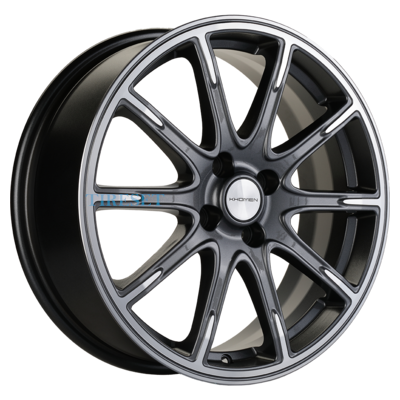 Khomen Wheels 6,5x17/4x100 ET44 D54,1 KHW1707 (KIA Rio I/II Solaris I/II) Gray-FP