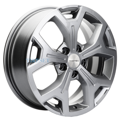 Khomen Wheels 6,5x17/5x114,3 ET50 D67,1 KHW1710 (Ceed) G-Silver