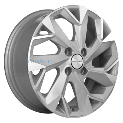 Khomen Wheels 6x15/4x100 ET40 D60,1 KHW1508 (XRay) F-Silver-FP