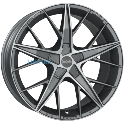 OZ 8,5x19/5x112 ET44 D75 Quaranta 5 Grigio Corsa Diamond Cut