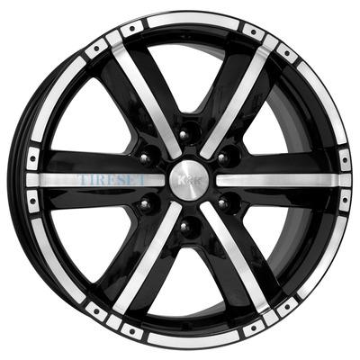 KиK 8x18/6x139,7 ET25 D106,1 Окинава (КС469) Алмаз черный КС469