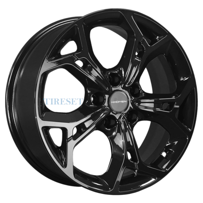 Диски Khomen Wheels 7x17/5x110 ET40 D67,1 KHW1702 (Evolute i-Joy) Black на tireset.ru