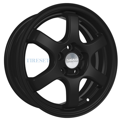 СКАД 6x15/4x98 ET38 D58,6 Киото (КЛ249) Черный бархат