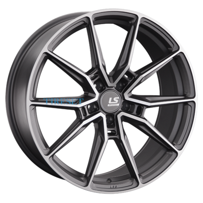 LS FlowForming 9x20/5x112 ET35 D66,6 RC58 MGMF (конус)