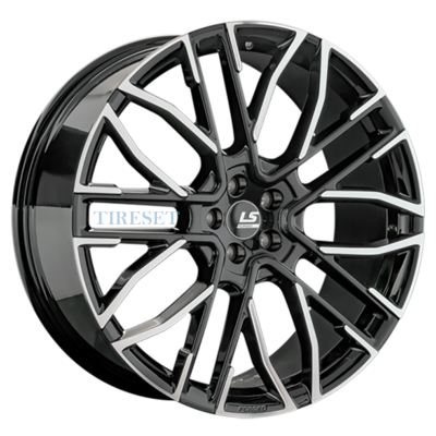 Диски LS Forged 9,5x22/5x108 ET48 D63,3 LS FG37 BKF (конус) на tireset.ru