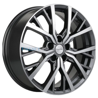 Khomen Wheels 7x18/5x114,3 ET38 D67,1 KHW1806 (Outlander) Gray-FP