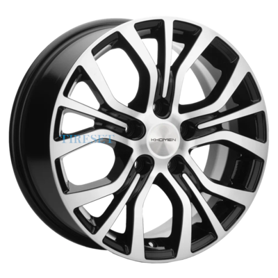 Khomen Wheels 6,5x16/5x114,3 ET43 D67,1 KHW1608 (Sonata) Black-FP