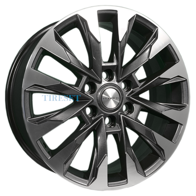 Диски Khomen Wheels 8x20/6x139,7 ET60 D95,10 KHW2010 (LC 300) Gray-FP на tireset.ru
