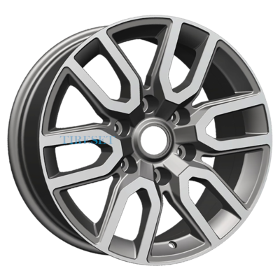 Khomen Wheels 8x17/6x139,7 ET45 D93,1 KHW1723 (Mazda BT50) Gray
