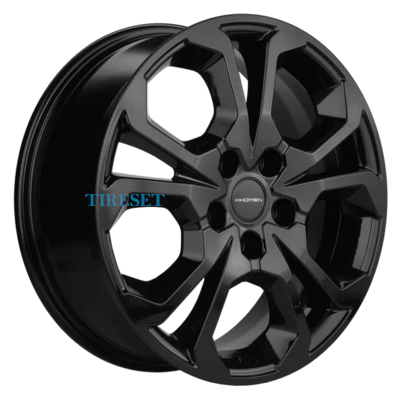 Диски Khomen Wheels 7x17/5x114,3 ET37 D66,5 KHW1711 (Haval Jolion) Black на tireset.ru