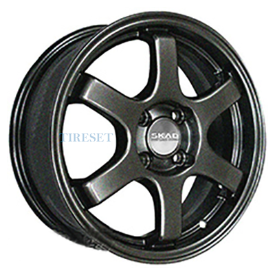 Скад 6x15/4x100 ET48 D54,1 Киото графит