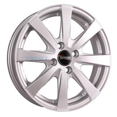 Tech Line 6x16/4x114,3 ET40 D67,1 634 Silver